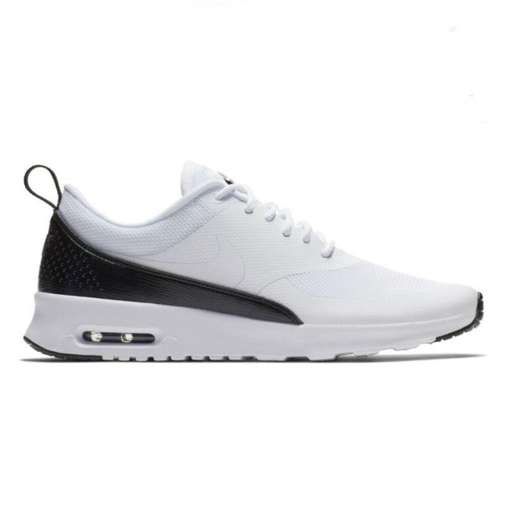 NIKE | Air Max Thea Black Leather Sneakers Tennis Athletic Shoes | Size 11‎
